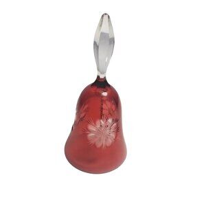 Caesar Crystal Bohemaie Red Bell